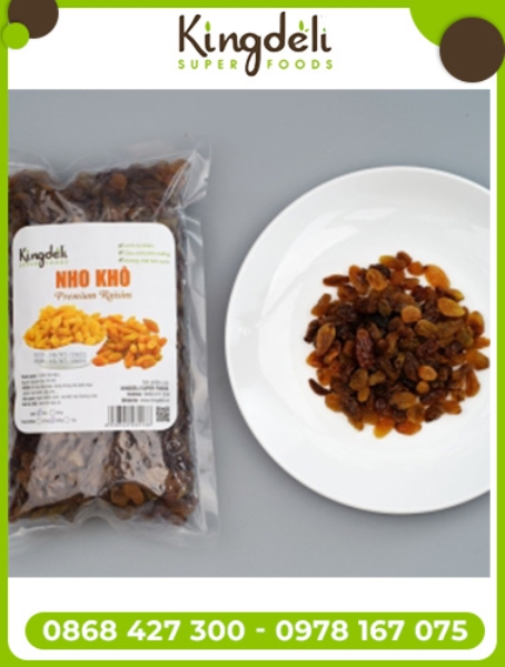 Nho khô - Kingdeli Super Foods - Công Ty TNHH Kingdeli Super Foods